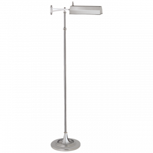 Напольная лампа Visual Comfort Dorchester Swing Arm Pharmacy Floor Lamp Polished Nickel