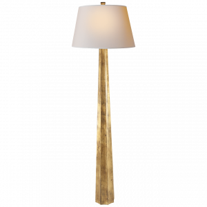 Напольная лампа Visual Comfort Fluted Spire Floor Lamp Gilded Iron