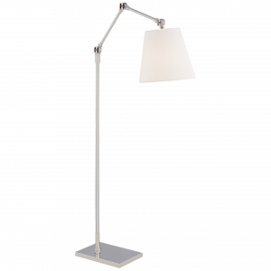 Напольная лампа Visual Comfort Graves Articulating Floor Lamp Polished Nickel
