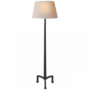 Напольная лампа Visual Comfort Strie Floor Lamp Aged Iron