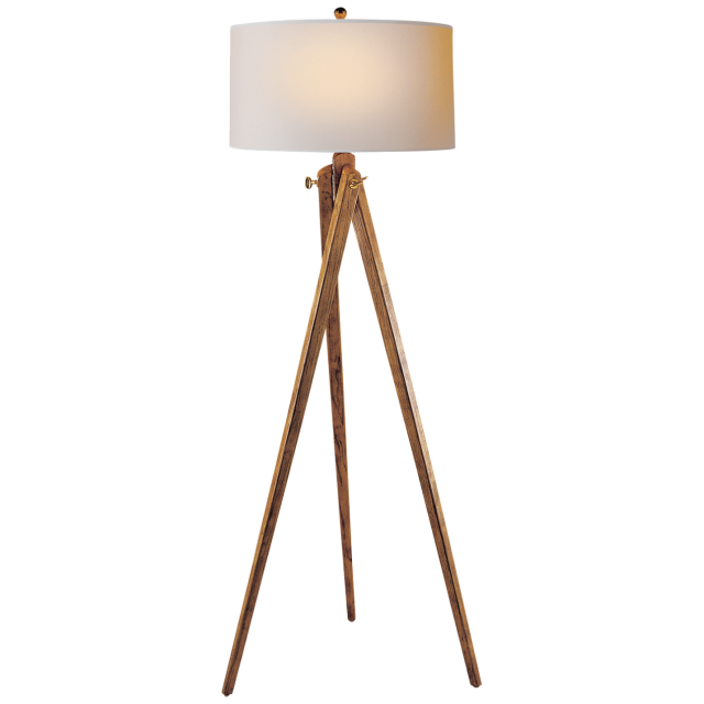Напольная лампа Visual Comfort Tripod Floor Lamp French Wax
