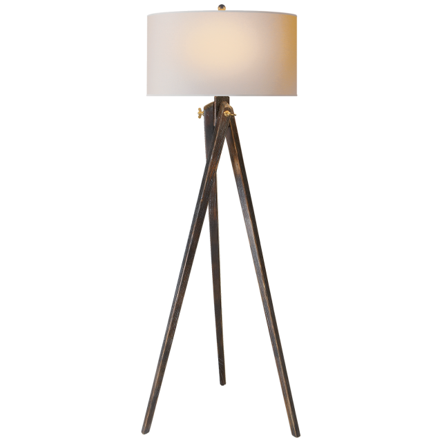 Напольная лампа Visual Comfort Tripod Floor Lamp Tudor Brown