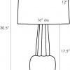 Настольная лампа ARTERIORS ARLINGTON TABLE LAMP