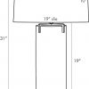 Настольная лампа ARTERIORS DALE TABLE LAMP BROWN