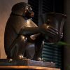 Настольная лампа EICHHOLTZ Table Lamp Art Deco Monkey