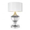 Настольная лампа EICHHOLTZ Table Lamp Silom Silver White