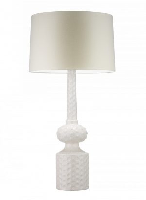 Настольная лампа HEATHFIELD&Co BABYLON IVORY CRACKLE
