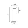 Настольная лампа HEATHFIELD&Co CALVERTON DESK LAMP