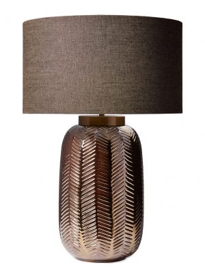 Настольная лампа HEATHFIELD&Co FERN BRONZE