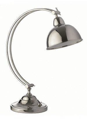 Настольная лампа HEATHFIELD&Co OSLO NICKEL DESK LAMP