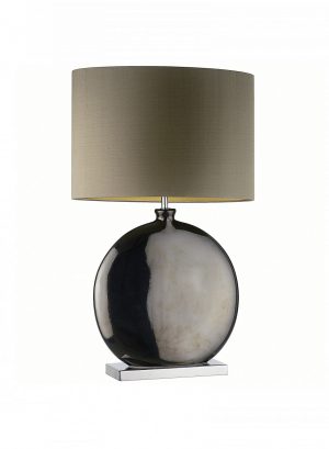 Настольная лампа HEATHFIELD&Co VALENCIA PEWTER MEDIUM
