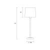 Настольная лампа HEATHFIELD&Co VELETTO MEDIUM TABLE LAMP