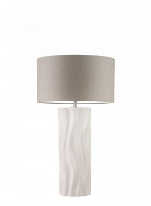 Настольная лампа HEATHFIELD&Co WILLOW IVORY MEDIUM