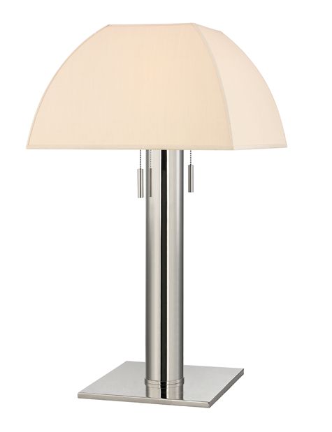 Настольная лампа Hudson Valley Lighting ALBA 2 Polished Nickel