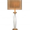 Настольная лампа John-Richard Crystal and Antique Brass Table Lamp