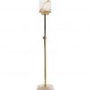 Настольная лампа John-Richard Honey Brass and Alabaster Buffet Table Lamp