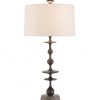 Настольная лампа John-Richard Matte Black Baluster Table Lamp