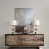 Настольная лампа John-Richard Matte Black Baluster Table Lamp