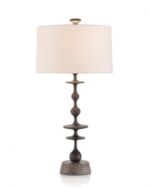 Настольная лампа John-Richard Matte Black Baluster Table Lamp