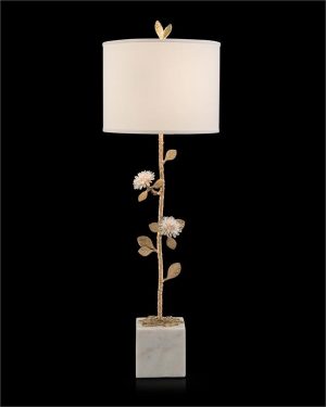 Настольная лампа John-Richard Quartz Flower Console Table Lamp
