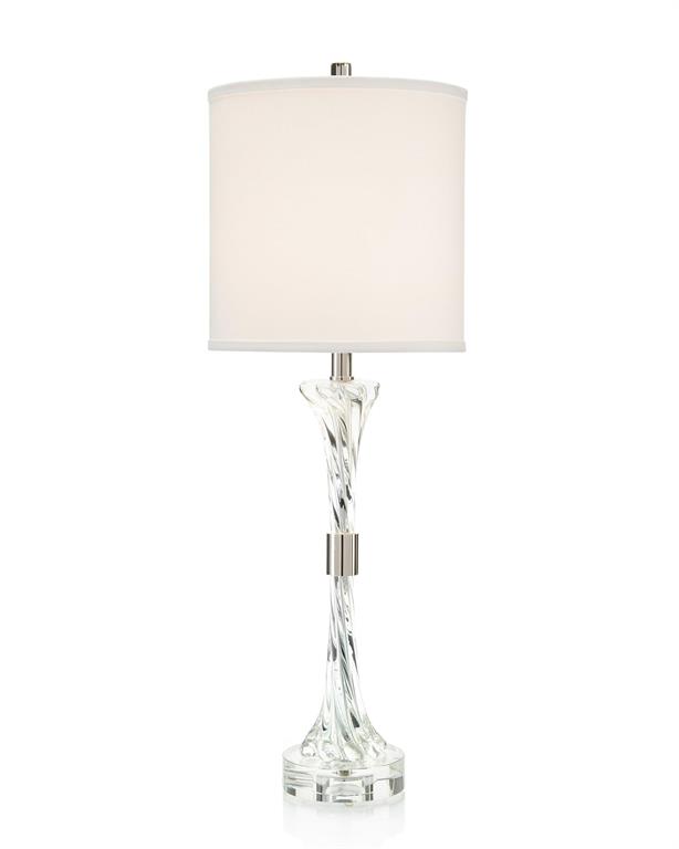 Настольная лампа John-Richard Twisted Glass Table Lamp