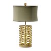 Настольная лампа Jonathan Charles Gilded Interlaced Iron Table Lamp