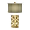 Настольная лампа Jonathan Charles Gilded Interlaced Iron Table Lamp