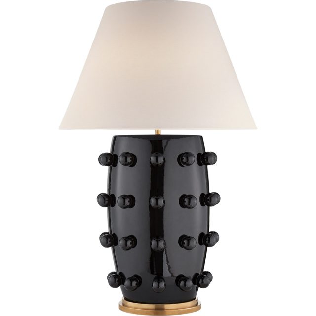 Настольная лампа Linden 34" Table Lamp Black