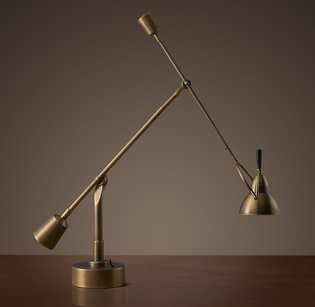 Настольная лампа Restoration Hardware COUNTERPOISE TASK LAMP