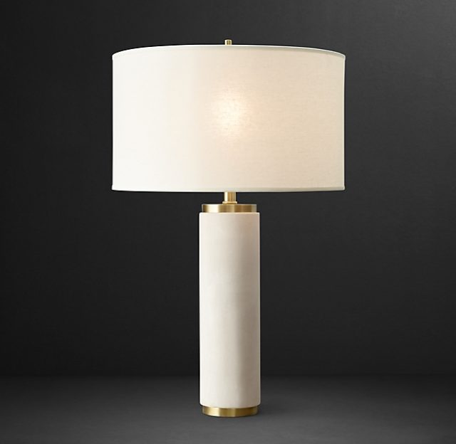 Настольная лампа Restoration Hardware CYLINDRICAL COLUMN TABLE LAMP