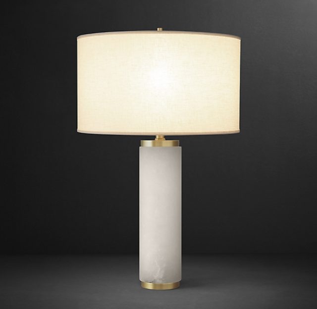 Настольная лампа Restoration Hardware CYLINDRICAL COLUMN TABLE LAMP