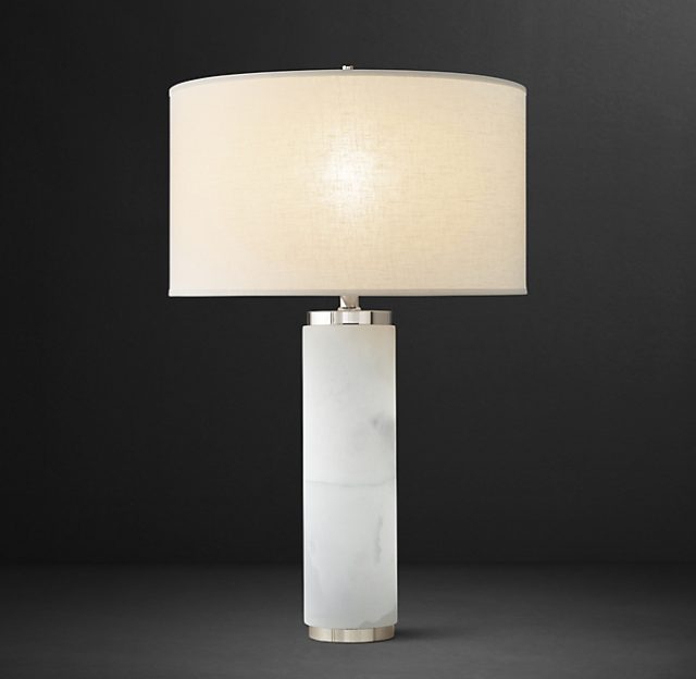 Настольная лампа Restoration Hardware CYLINDRICAL COLUMN TABLE LAMP