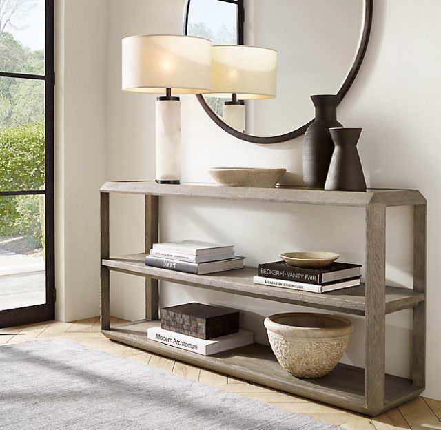 Настольная лампа Restoration Hardware CYLINDRICAL COLUMN TABLE LAMP