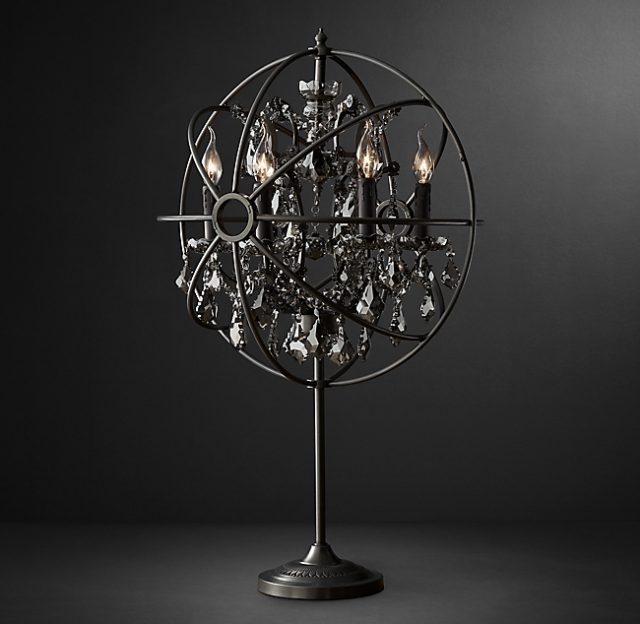 Настольная лампа Restoration Hardware FOUCAULT'S ORB LAMP