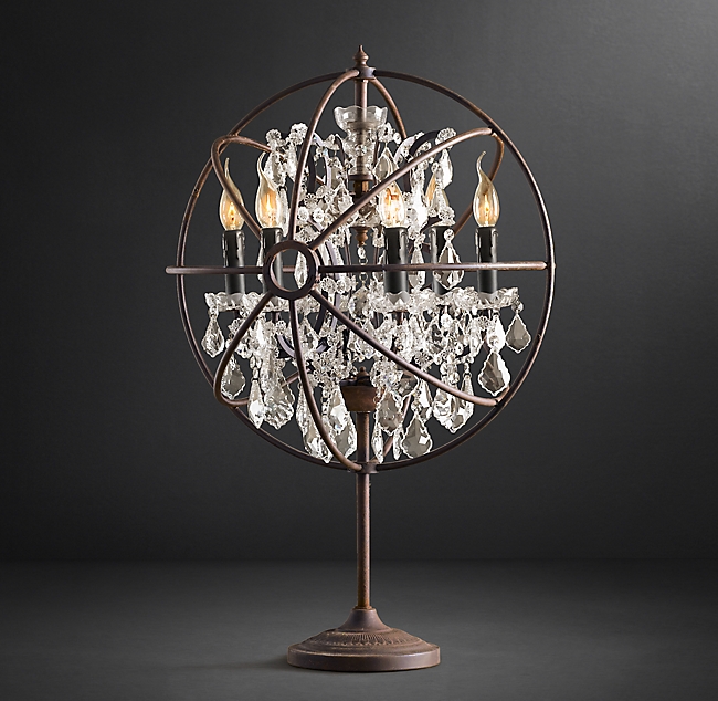 Настольная лампа Restoration Hardware FOUCAULT'S ORB LAMP