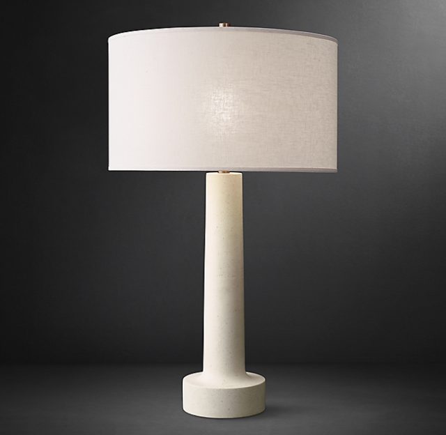Настольная лампа Restoration Hardware ITALIAN FLARED COLUMN LAMP