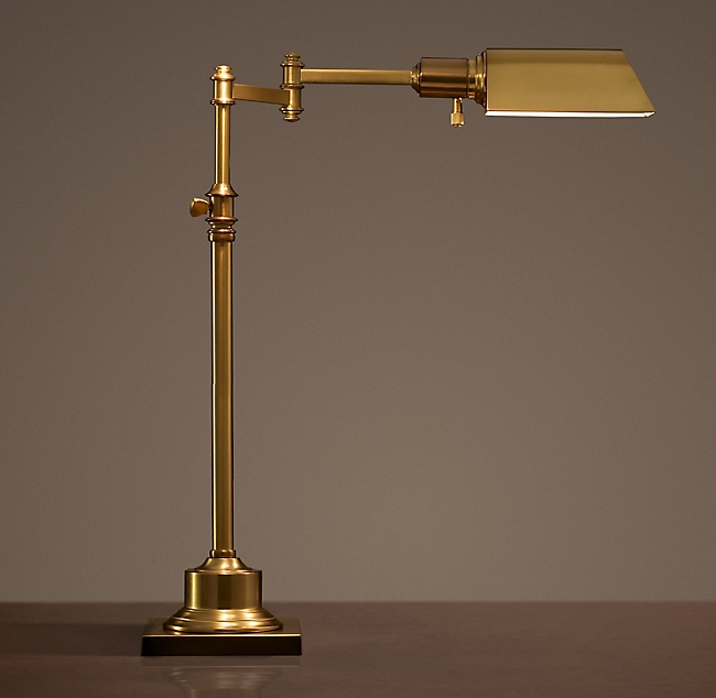Настольная лампа Restoration Hardware LIBRARY TASK LAMP