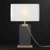 Настольная лампа Restoration Hardware RECTANGULAR COLUMN CRYSTAL LAMP