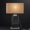 Настольная лампа Restoration Hardware RECTANGULAR COLUMN CRYSTAL LAMP
