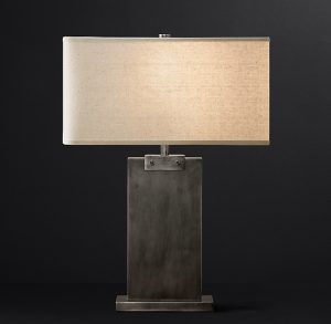 Настольная лампа Restoration Hardware RECTANGULAR COLUMN LAMP