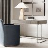 Настольная лампа Restoration Hardware TRAVERTINE OBELISK LAMP