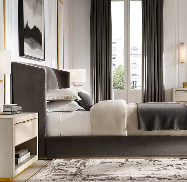 Настольная лампа Restoration Hardware VILLEMONT ALABASTER LAMP