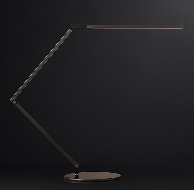 Настольная лампа Restoration Hardware Z-BAR LED TASK LAMP