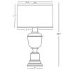 Настольная лампа Robert Abbey Annika 17" Table Lamp Red