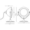 Настольная лампа Robert Abbey Apollo Table Lamp Polished Nickel