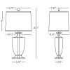 75" Table Lamp Cafe