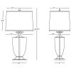 Настольная лампа Robert Abbey Artemis 13" Table Lamp Cafe