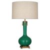 Настольная лампа Robert Abbey Athena Table Lamp Emerald