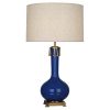 Настольная лампа Robert Abbey Athena Table Lamp Marine Blue