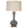 Настольная лампа Robert Abbey Athena Table Lamp Smokey Taupe